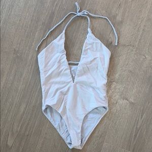 Frankie’s Bikini Lily Ribbed One-Piece